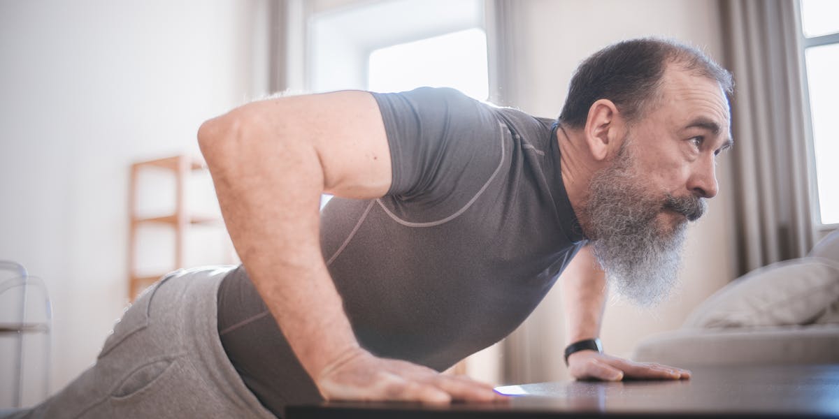 treino masculino em casa
