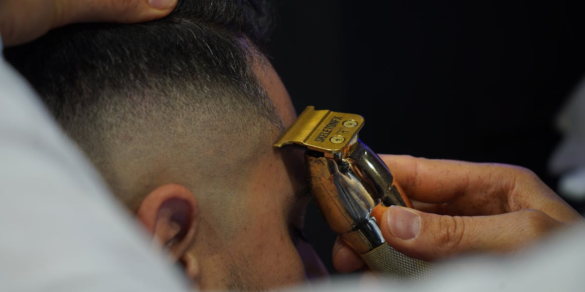 corte cabelo masculino com entradas