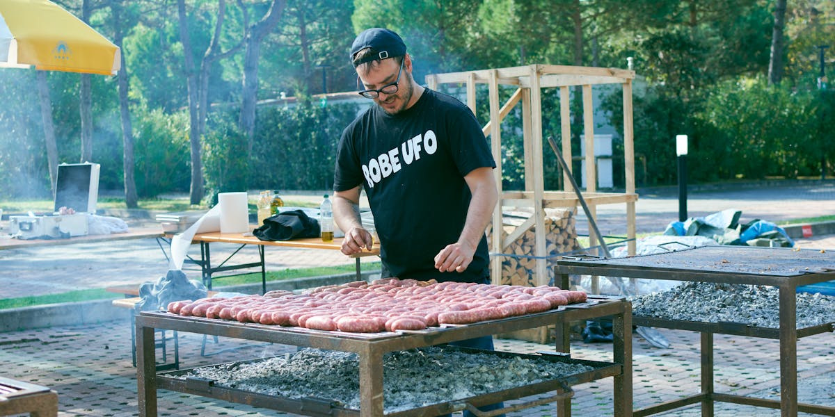 como fazer churrasco masculino